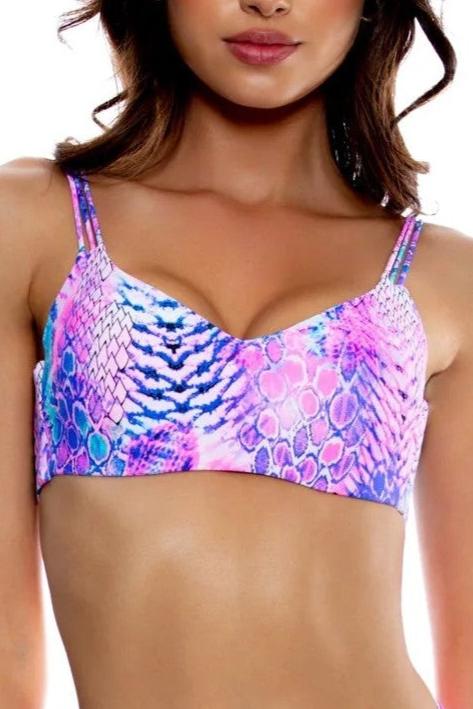 Luli Fama Dancing Queen Strappy Underwire Tank Top
